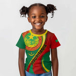 Personalized Mauritania Independence Day Kid T shirt with Mauritanian Seal - Special Version