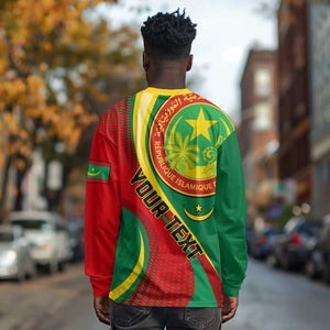 Personalized Mauritania Independence Day Long Sleeve Shirt with Mauritanian Seal - Special Version LT01