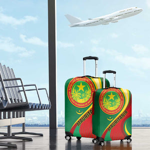 Mauritania Independence Day Luggage Cover with Mauritanian Seal - Special Version