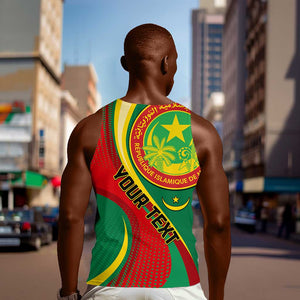 Personalized Mauritania Independence Day Men Tank Top with Mauritanian Seal - Special Version