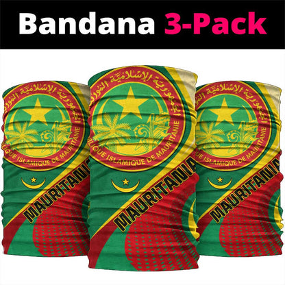 Mauritania Independence Day Neck Gaiter Mauritanian Seal - Special Version LT01