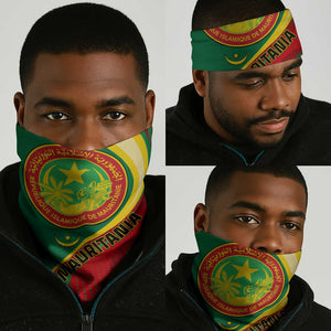 Mauritania Independence Day Neck Gaiter Mauritanian Seal - Special Version LT01