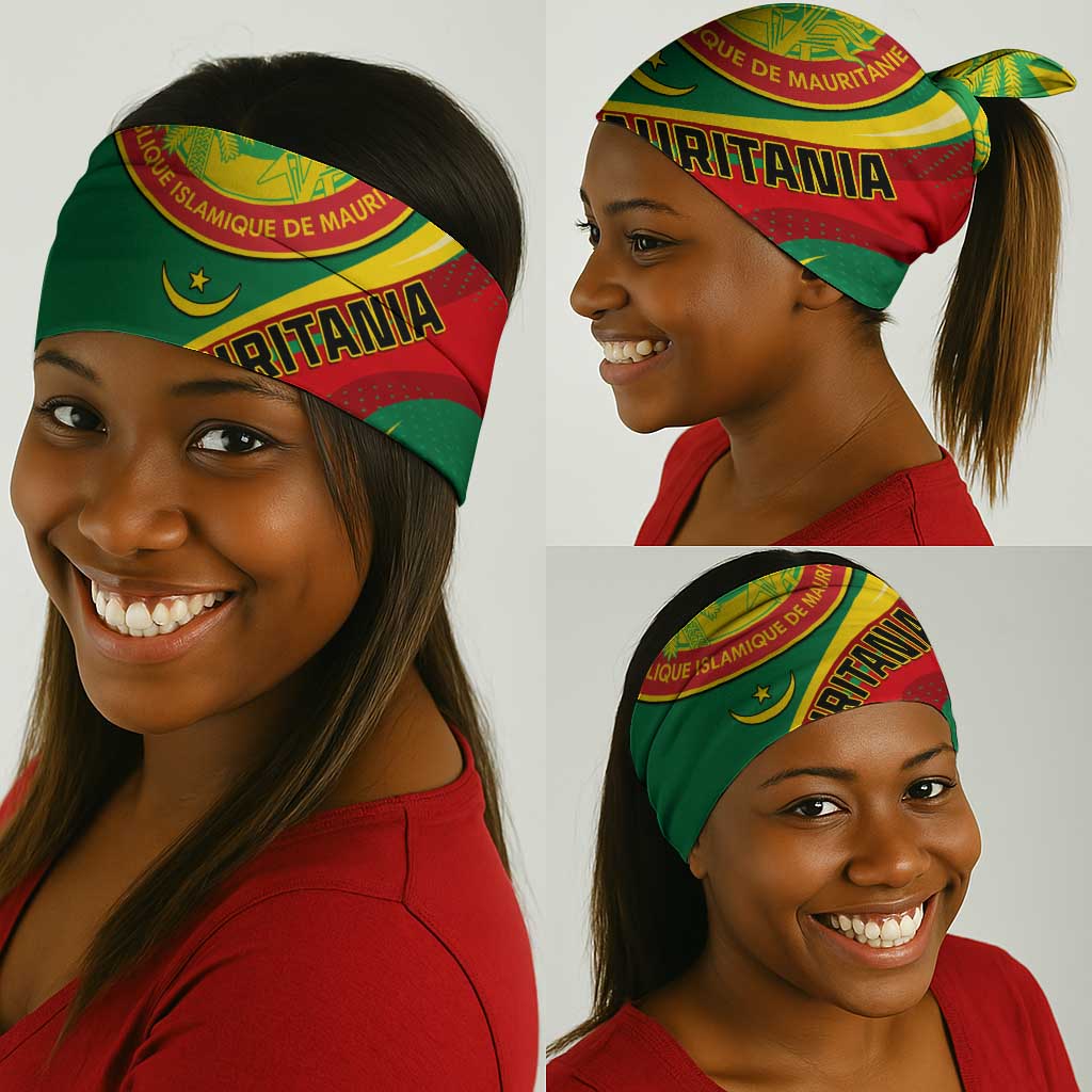 Mauritania Independence Day Neck Gaiter Mauritanian Seal - Special Version LT01