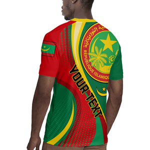 Personalized Mauritania Independence Day Rugby Jersey with Mauritanian Seal - Special Version