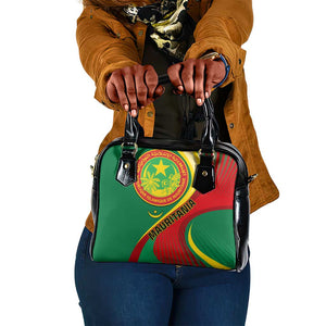 Mauritania Independence Day Shoulder Handbag with Mauritanian Seal - Special Version