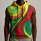 Personalized Mauritania Independence Day Sleeveless Hoodie with Mauritanian Seal - Special Version - African Pride