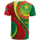 Personalized Mauritania Independence Day T shirt with Mauritanian Seal - Special Version