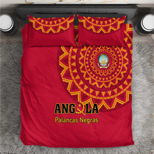 Support Palancas Negras - Red Angola Football Bedding Set