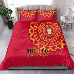 Support Palancas Negras - Red Angola Football Bedding Set