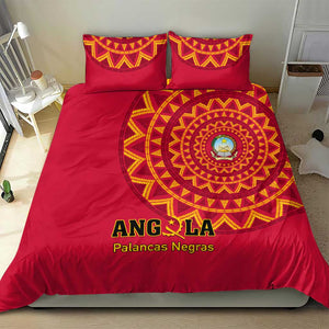 Support Palancas Negras - Red Angola Football Bedding Set