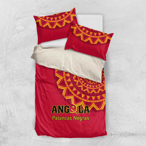 Support Palancas Negras - Red Angola Football Bedding Set