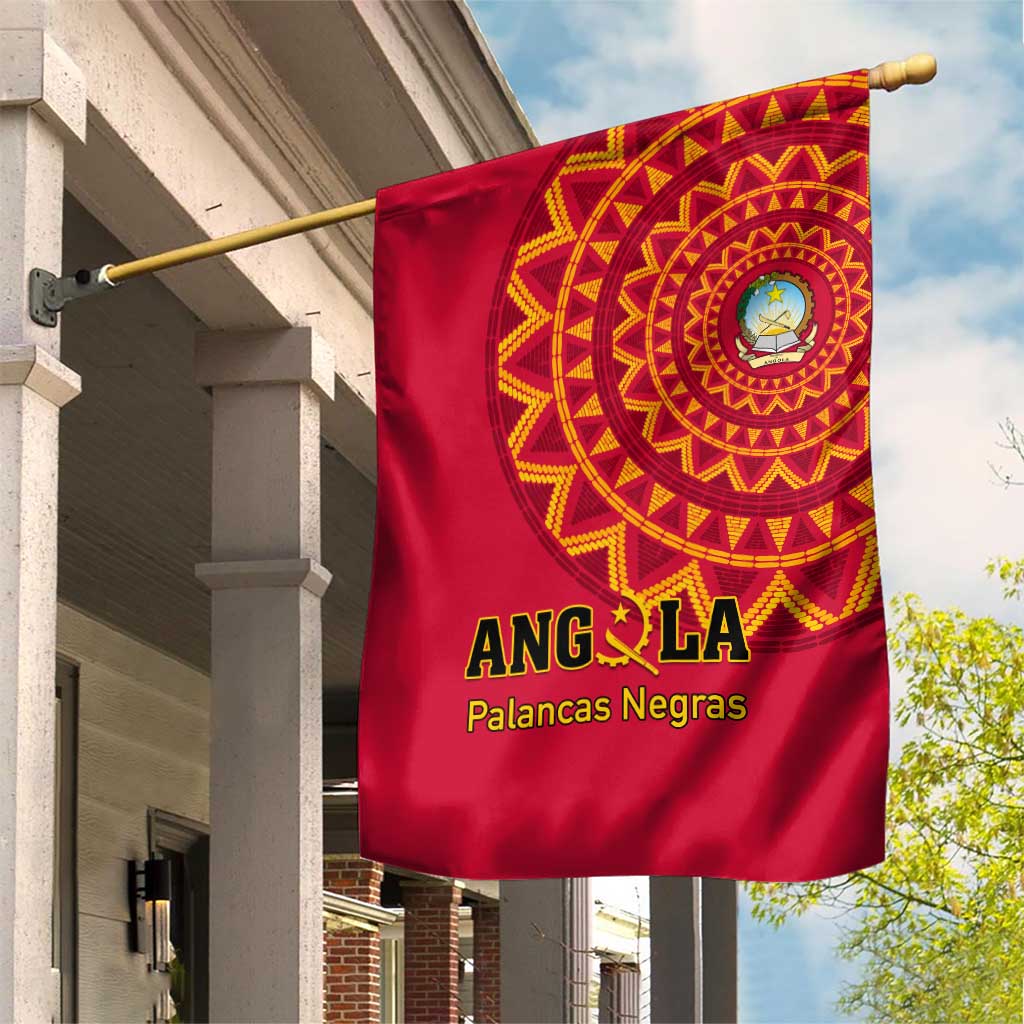 Support Palancas Negras - Red Angola Football Garden Flag