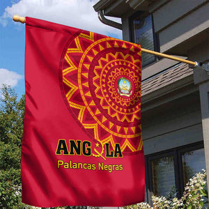 Support Palancas Negras - Red Angola Football Garden Flag