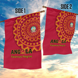 Support Palancas Negras - Red Angola Football Garden Flag