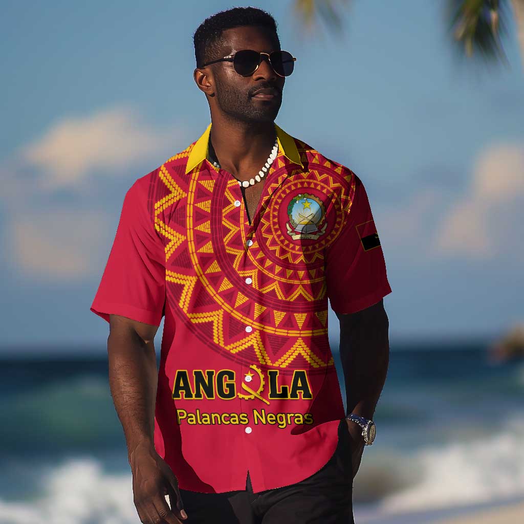 Support Palancas Negras - Red Angola Football Hawaiian Shirt