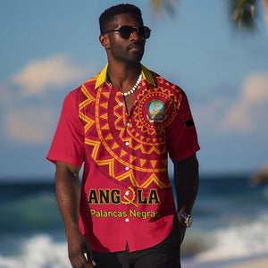 Support Palancas Negras - Red Angola Football Hawaiian Shirt