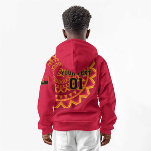 Support Palancas Negras - Red Angola Football Kid Hoodie