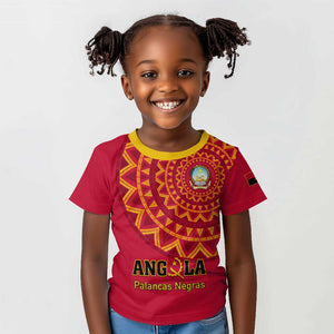 Support Palancas Negras - Red Angola Football Kid T shirt