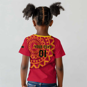 Support Palancas Negras - Red Angola Football Kid T shirt