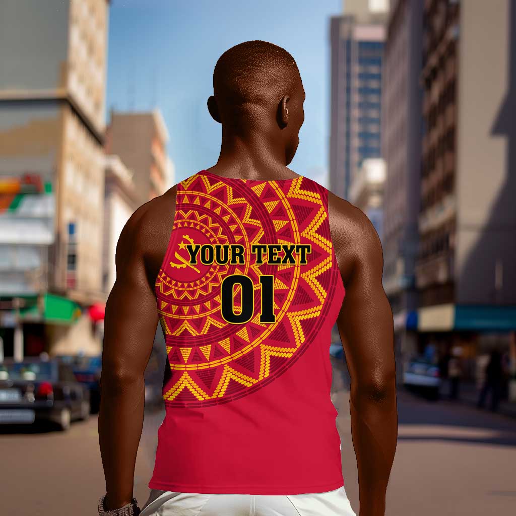 Support Palancas Negras - Red Angola Football Men Tank Top