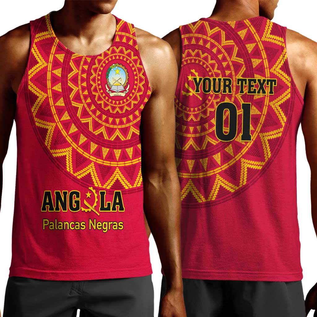 Support Palancas Negras - Red Angola Football Men Tank Top