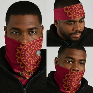 Support Palancas Negras - Red Angola Football Neck Gaiter LT01