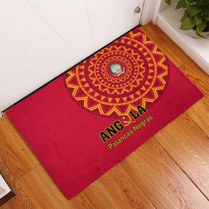 Support Palancas Negras - Red Angola Football Rubber Doormat