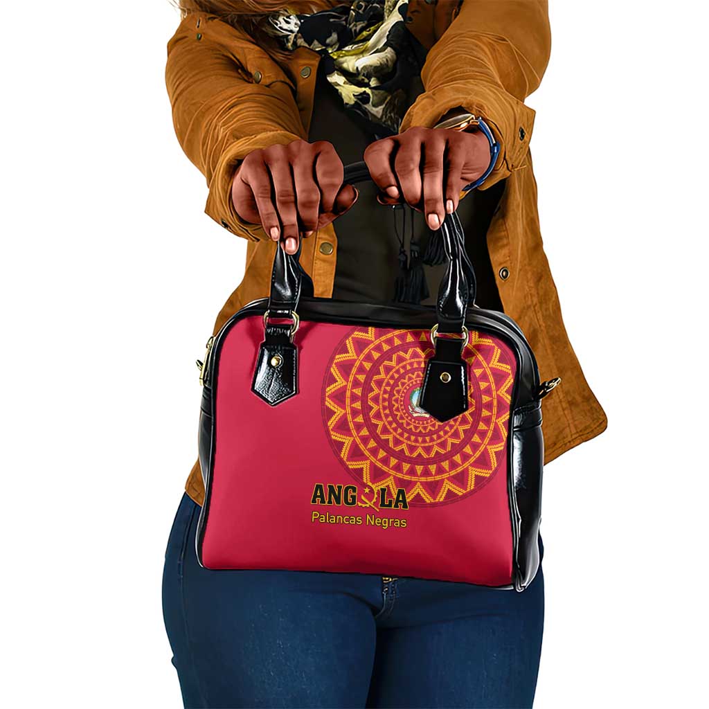 Support Palancas Negras - Red Angola Football Shoulder Handbag