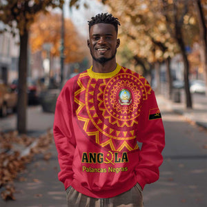 Support Palancas Negras - Red Angola Football Sweatshirt