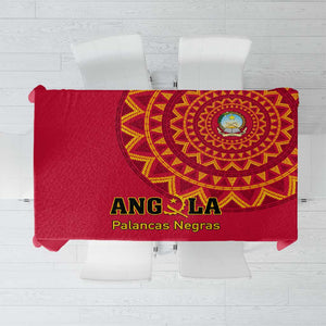 Support Palancas Negras - Red Angola Football Tablecloth