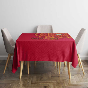 Support Palancas Negras - Red Angola Football Tablecloth