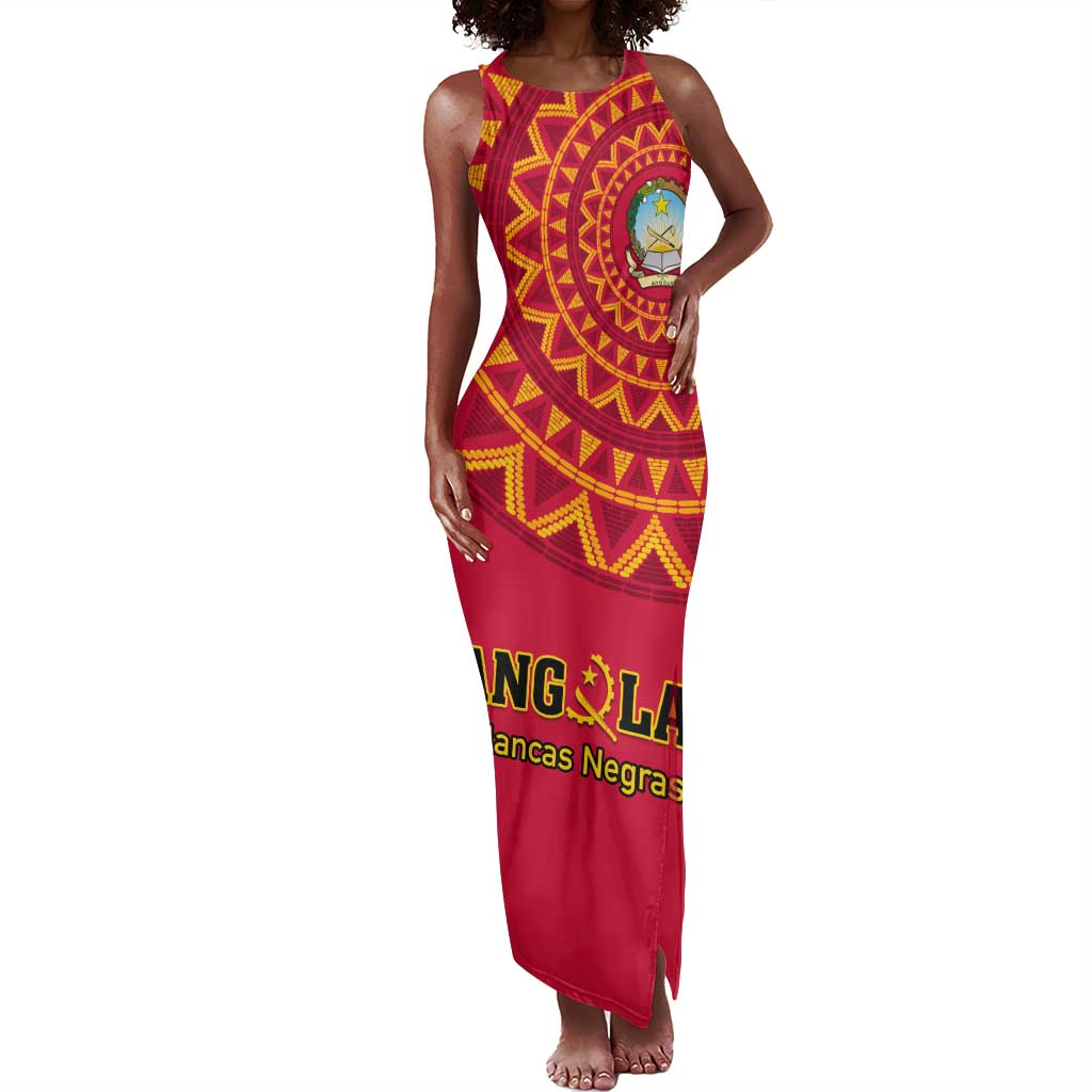 Support Palancas Negras - Red Angola Football Tank Maxi Dress