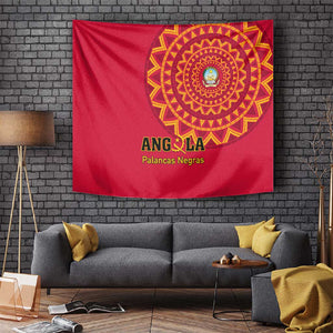 Support Palancas Negras - Red Angola Football Tapestry