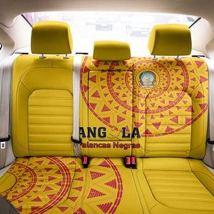 Support Palancas Negras - Yellow Angola Football Back Car Seat Cover