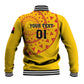 Support Palancas Negras - Yellow Angola Football Baseball Jacket LT01