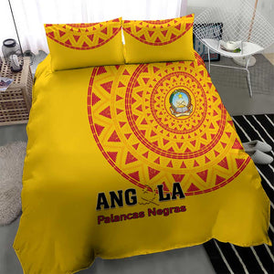 Support Palancas Negras - Yellow Angola Football Bedding Set