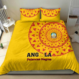 Support Palancas Negras - Yellow Angola Football Bedding Set