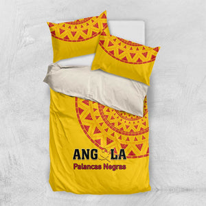 Support Palancas Negras - Yellow Angola Football Bedding Set