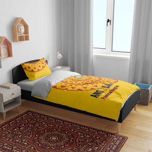 Support Palancas Negras - Yellow Angola Football Bedding Set