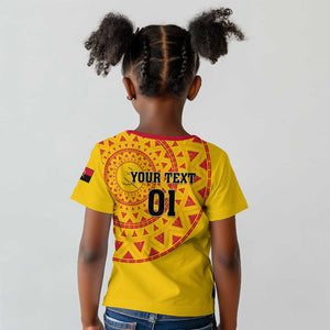 Support Palancas Negras - Yellow Angola Football Kid T shirt