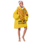 Support Palancas Negras - Yellow Angola Football KId Wearable Blanket Hoodie