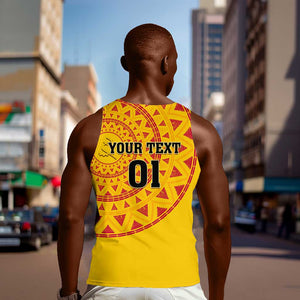 Support Palancas Negras - Yellow Angola Football Men Tank Top