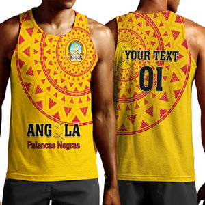 Support Palancas Negras - Yellow Angola Football Men Tank Top