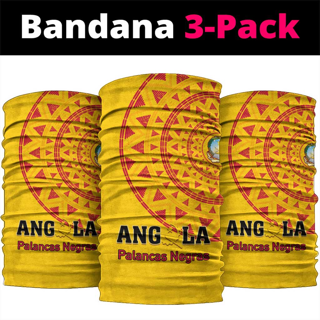 Support Palancas Negras - Yellow Angola Football Neck Gaiter LT01