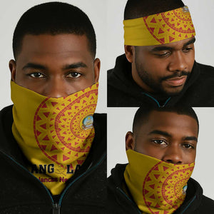 Support Palancas Negras - Yellow Angola Football Neck Gaiter LT01