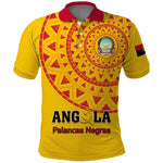 Support Palancas Negras - Yellow Angola Football Polo Shirt