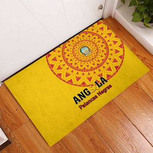 Support Palancas Negras - Yellow Angola Football Rubber Doormat