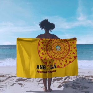 Support Palancas Negras - Yellow Angola Football Sarong