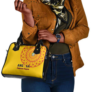 Support Palancas Negras - Yellow Angola Football Shoulder Handbag