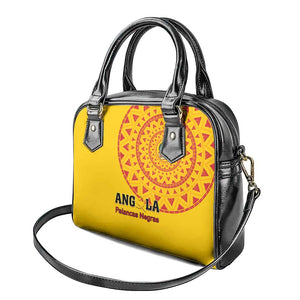 Support Palancas Negras - Yellow Angola Football Shoulder Handbag